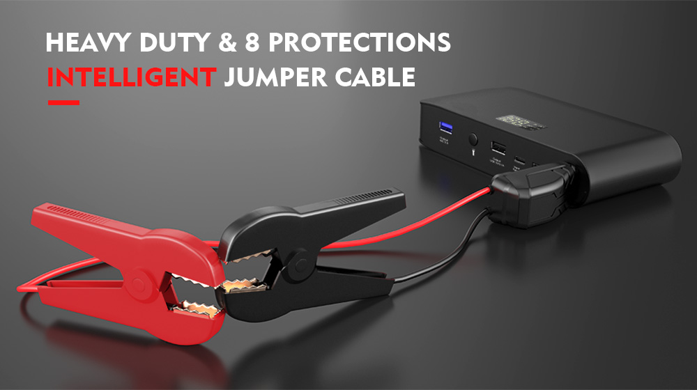 Jumper Cable Car Battery Charger